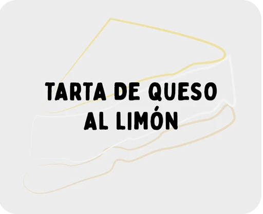 ilustración de una porción de tarta de queso dibujado mediante trazos